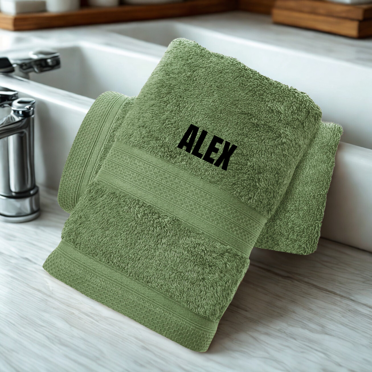Personalised Bath Towel (Organic Cotton collection)