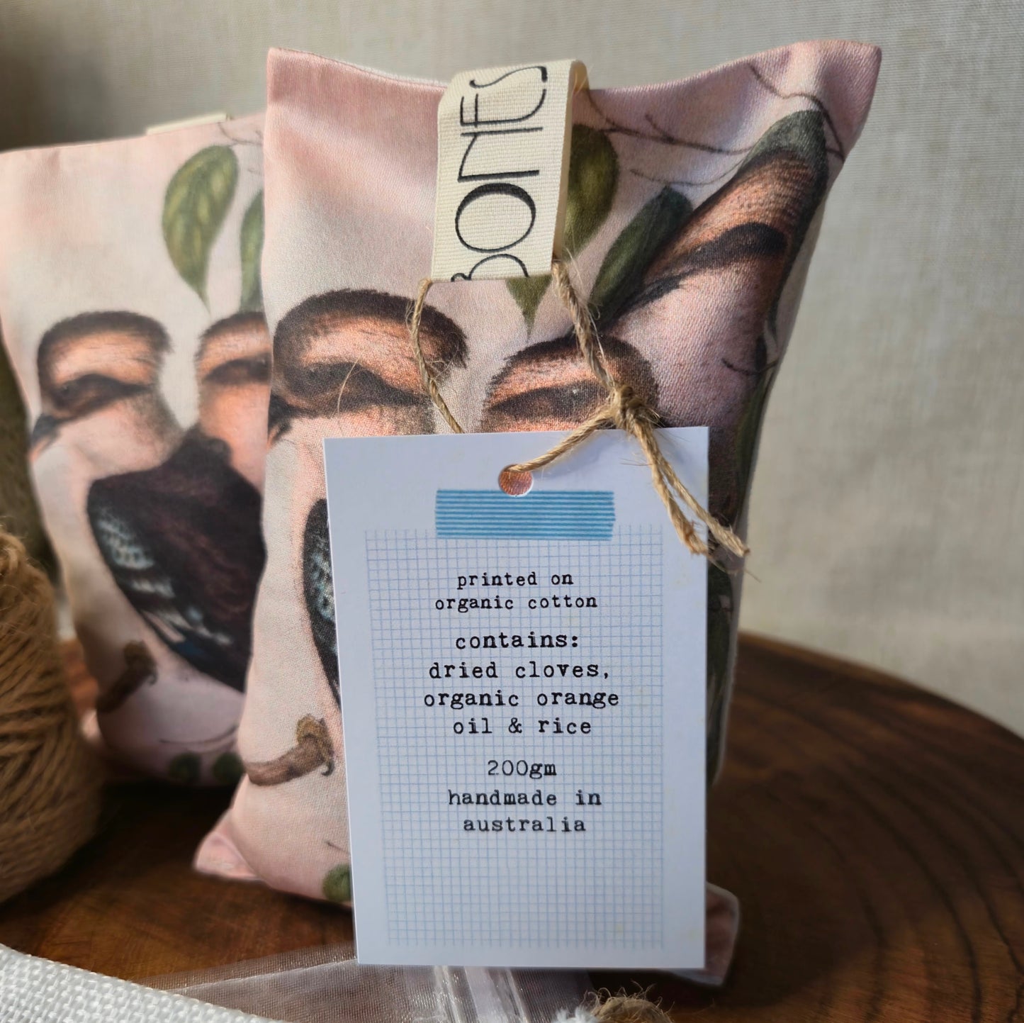 Orange & Clove Naturally Scented Sachet