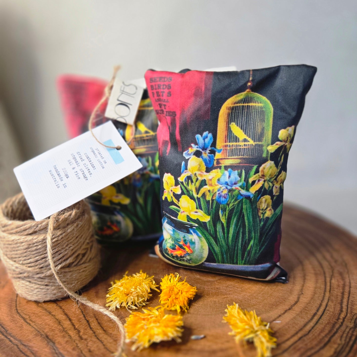 Orange & Clove Naturally Scented Sachet