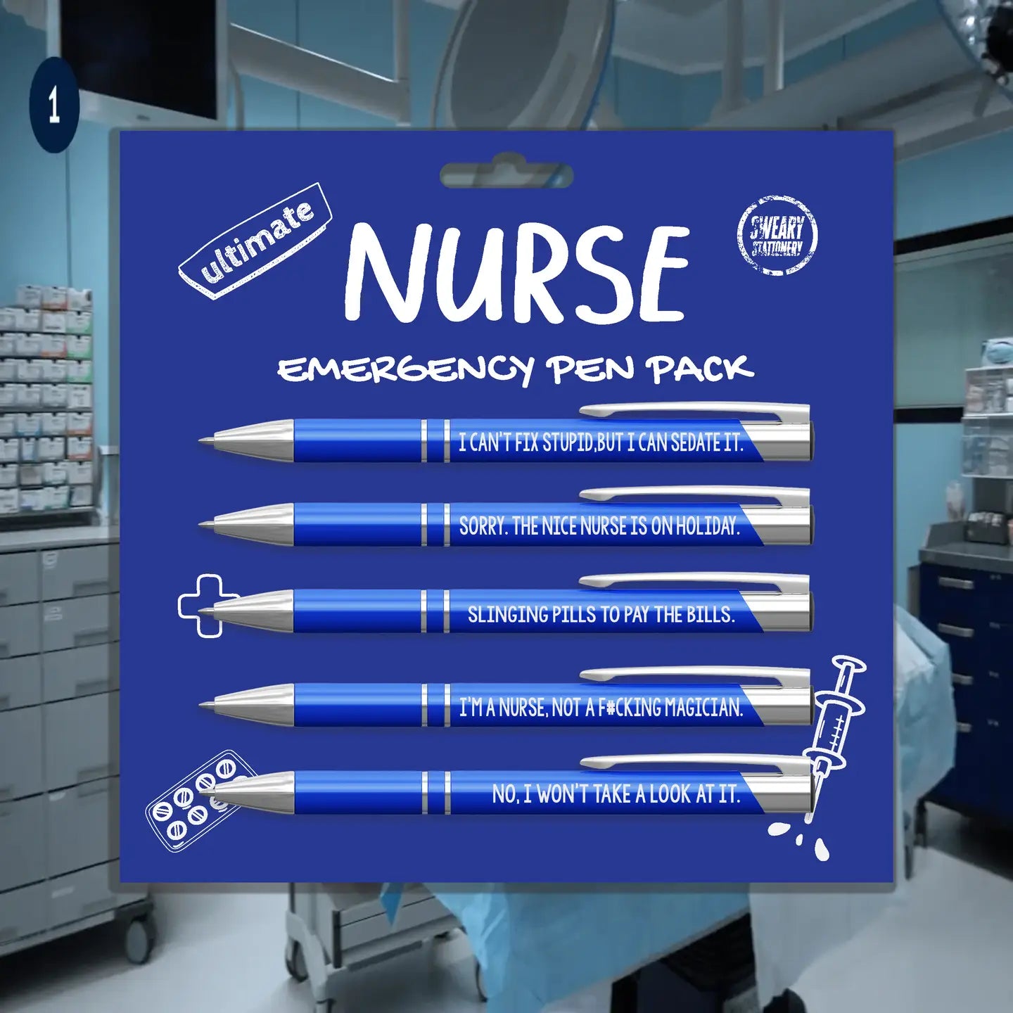 Pens with Personality - For Nurses