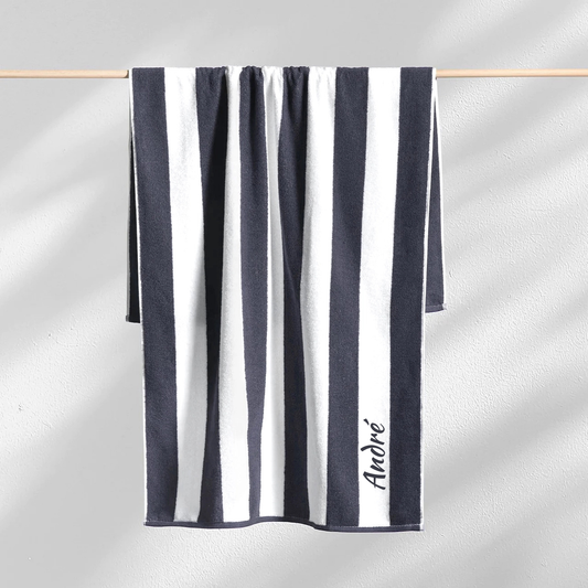 Personalised Beach/Pool Towel (Cabana Style)