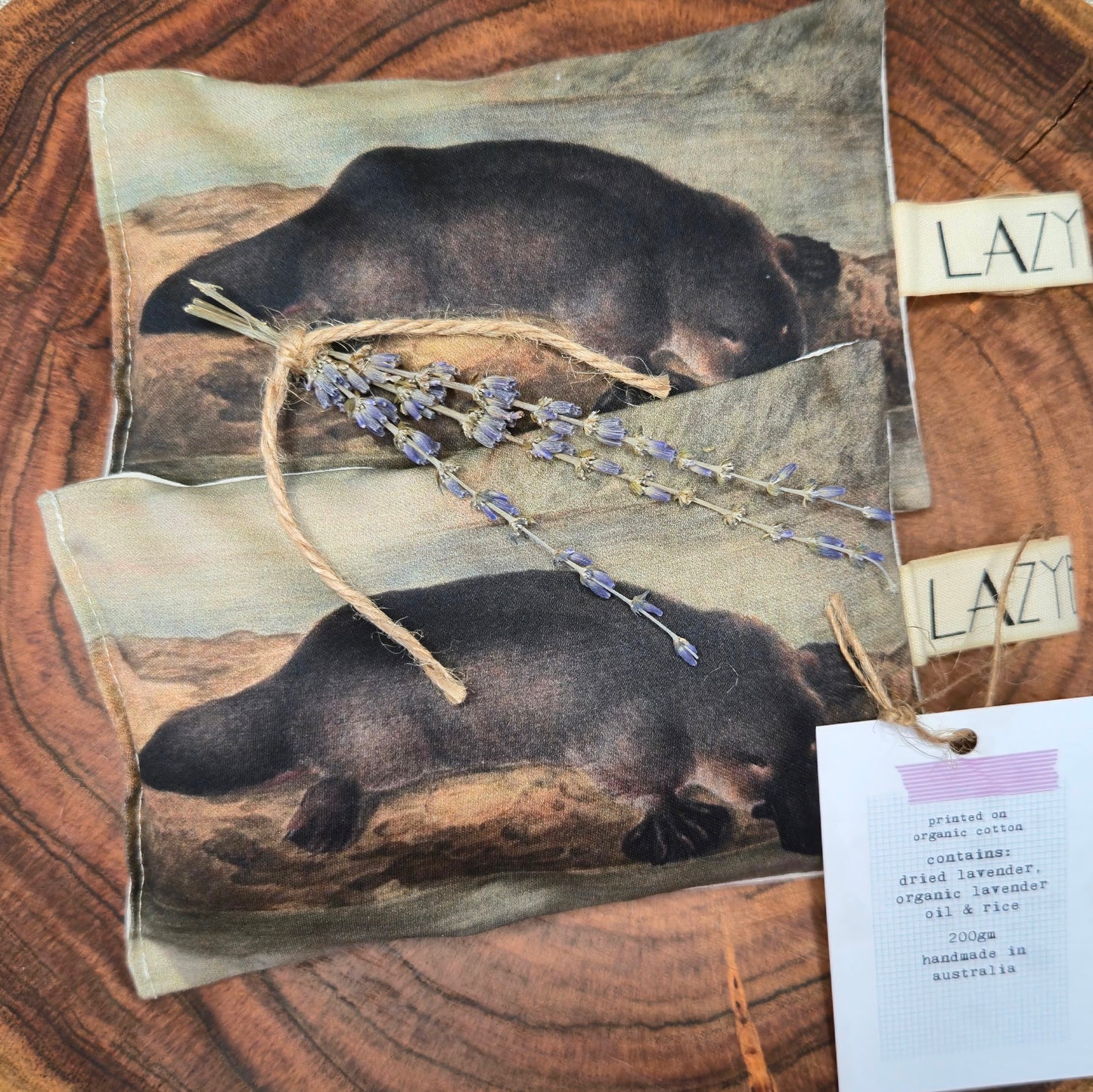 Lavender Drawer Sachet – Organic Cotton Aromatherapy Bag | Made in Australia