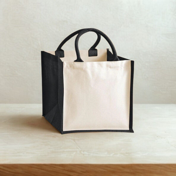 Embroidered Cotton Canvas Tote Bag – “I Don’t Suffer From Anxiety” Quote