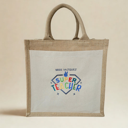 Teacher Appreciation Tote Bag – Practical & Thoughtful Gift for Teachers