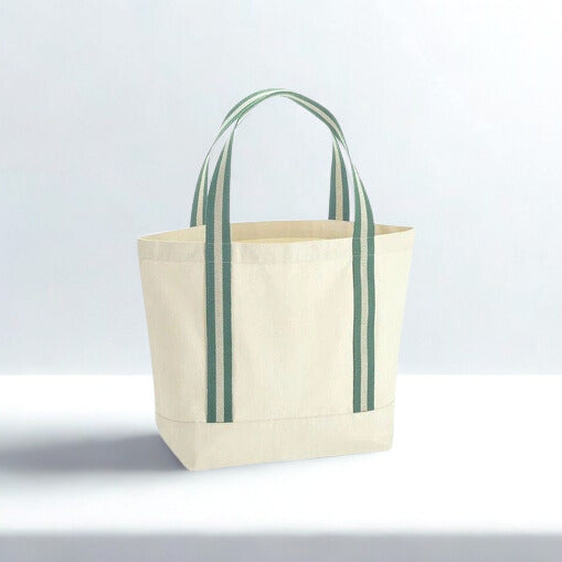 Personalised Organic Cotton Canvas Boat Bag
