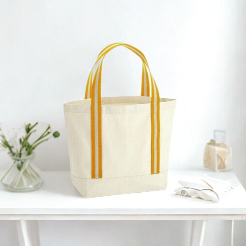 Personalised Organic Cotton Canvas Boat Bag
