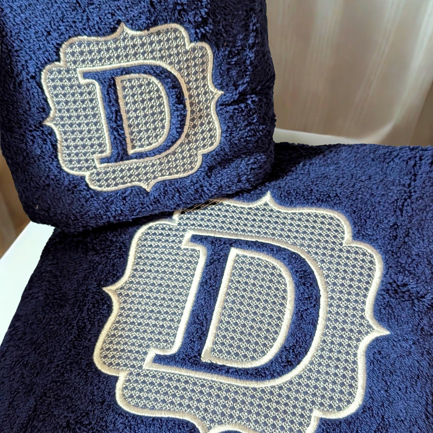 Towel Set – With Embossed Lace Design | Mother's Day Gift