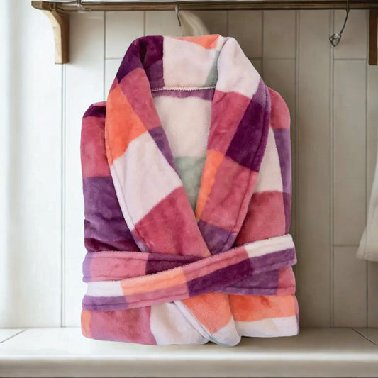 Personalised Embroidered Ultraplush Robe Sherbet – Mother’s Day Gift
