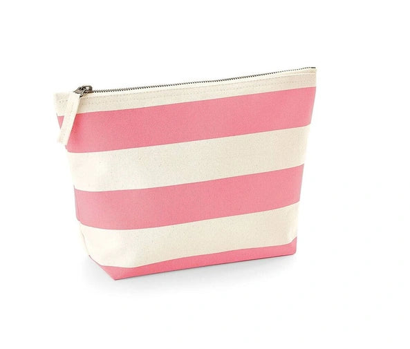 Personalised Striped Cotton Canvas Bag