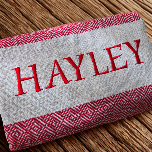 Personalised Beach Towels (Turkish Style)