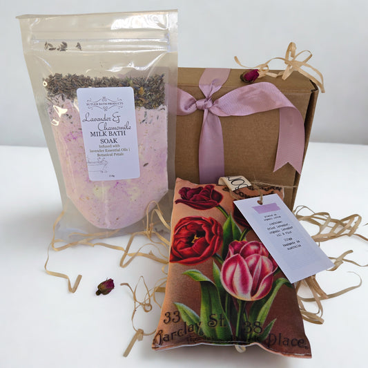 Bath Milk & Scented Sachet Gift Set – Ready to Gift