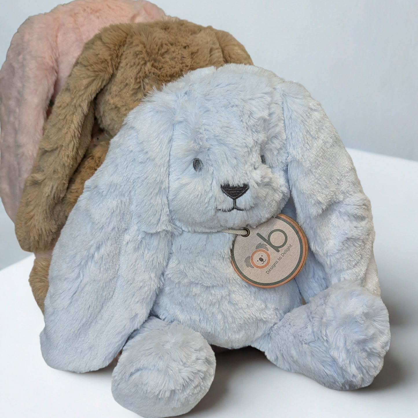 Personalised Bunny Plush with Embroidered Name | OB Designs Soft Toy
